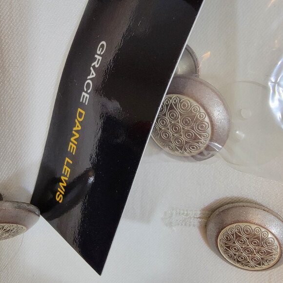 NWT GRACE DANE LEWIS Trench Coat Versailles Classic Cameo Ivory‎ Size 4 NEW - Picture 4 of 11